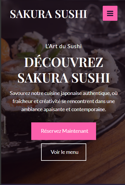 accueil sakura sushi tel